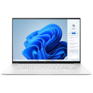 ASUS Zenbook S 16 Laptop computer – 32GB RAM, 16″ 3K OLED Touchscreen, 1TB Storage, AMD Ryzen 9 HX 370 Processor in White