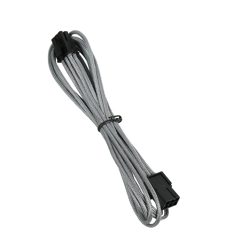 BitFenix Alchemy 45cm 6-pin PCI-E Extension Cable - Gray/Silver