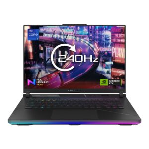 Open Field ASUS ROG Strix Scar 16 Gaming Laptop computer – NVIDIA RTX 4080, 32GB RAM, 16.0″ WQXGA 240Hz, Intel i9-13980HX