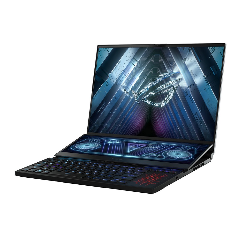 Refurbished ASUS ROG Zephyrus Duo Laptop computer with NVIDIA RTX 3080 Ti 16GB, 32GB RAM, 16" WQXGA 165Hz Show, AMD Ryzen R9-6900HX