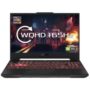 Refurbished ASUS TUF Gaming A15 with NVIDIA RTX 3060, 16GB RAM, 15.6” QHD 165Hz Show, AMD Ryzen R7-6800H Gaming Laptop computer