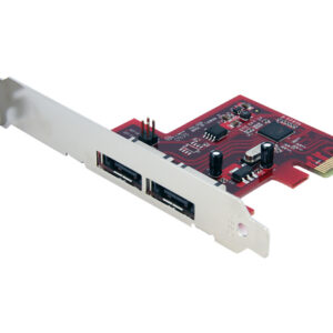 Startech 2-Port SATA-III 6 Gbps PCIe eSATA Controller Card (PEXESAT32)